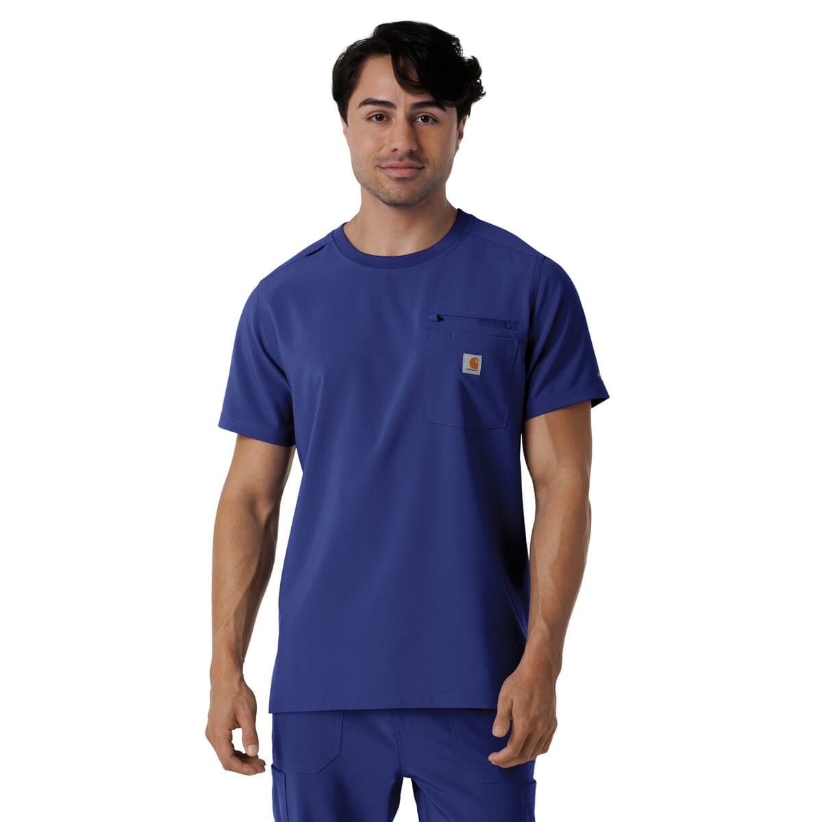 Carhartt Scrubs - Force Cross-Flex - Men's Two-Pocket Crew Neck Scrub Top