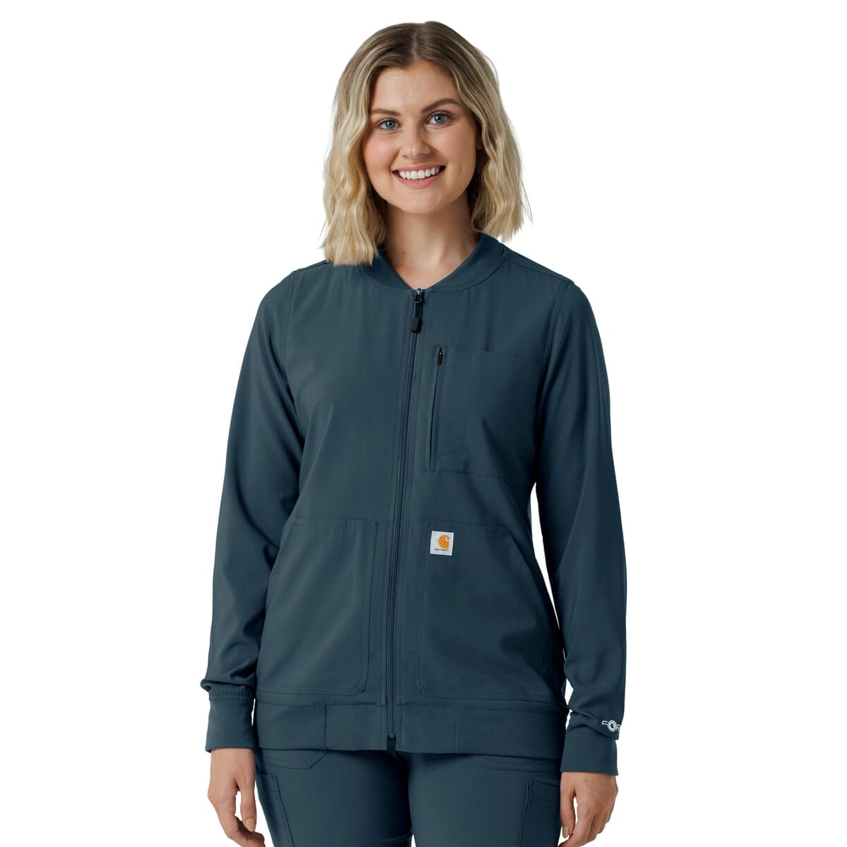 Carhartt Scrubs - Force Cross-Flex - Women's Six-Pocket Lightweight Scrub Jacket