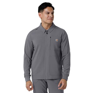 Carhartt Scrubs - Force Cross-Flex - Men's Six-Pocket Lightweight Scrub Jacket