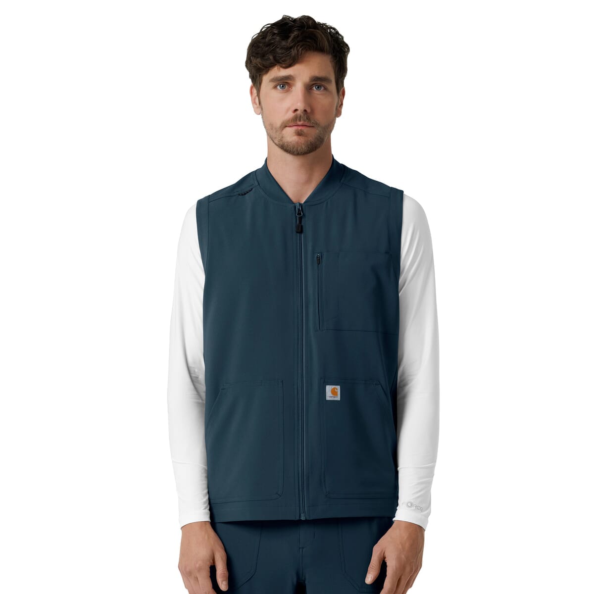 Carhartt Scrubs - Force Cross-Flex - Men's Six-Pocket Lightweight Scrub Vest