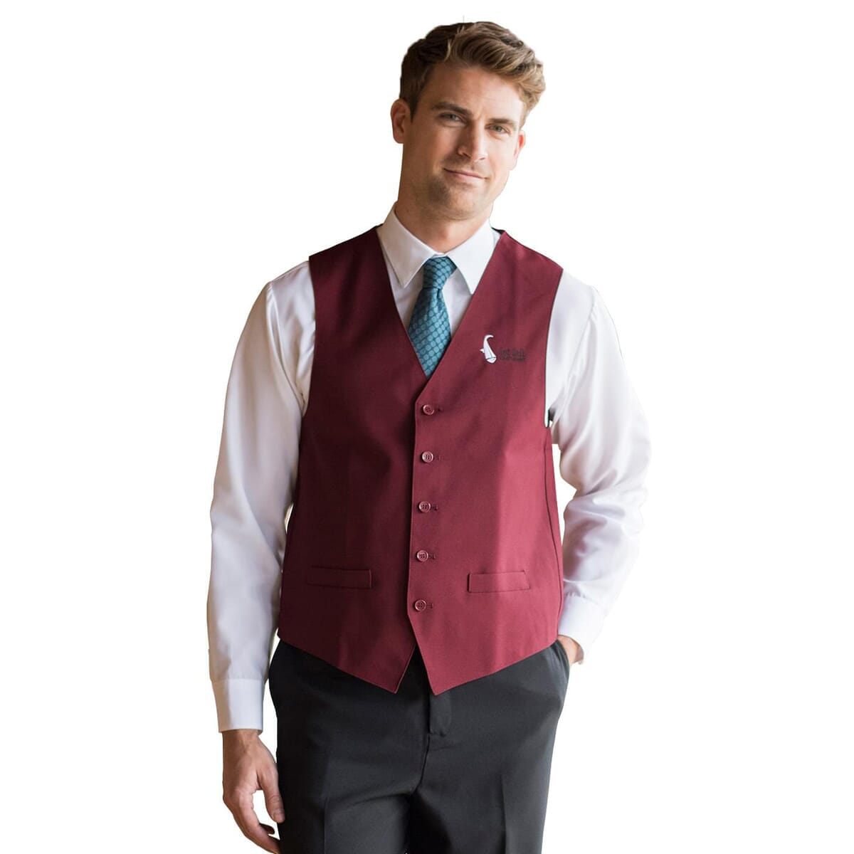 Edwards - Men's Six-Pocket Polyester Vest