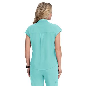 koi - Basics - Women's 1-Pocket Stretch Tuck-In Ari Top