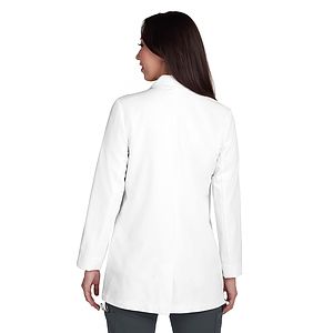 koi - Essentials - Women's 3-Pocket Button-Front Hema Lab Coat