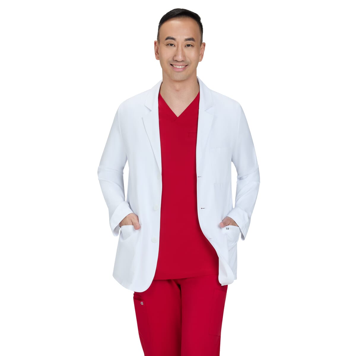 koi - Essentials - Men's Five-Pocket Water Repellent Dawson Lab Coat
