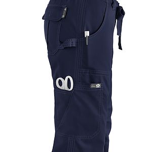 koi - Classics - Women's Extra Petite 7-Pocket Adjustable Drawstring Lindsey Cargo Pant