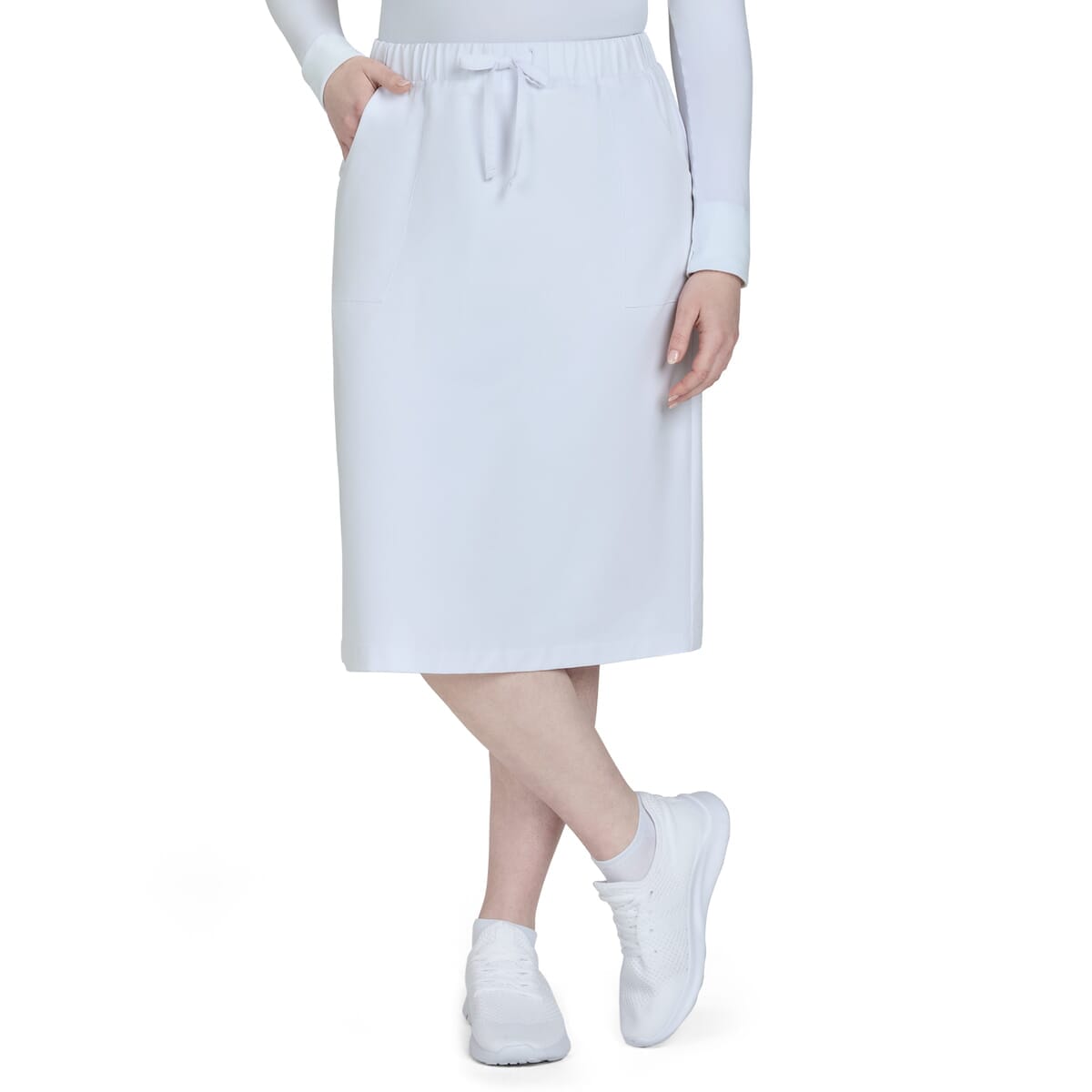 koi - Essentials - Women’s Two-Pocket Water Repellent  Skirt