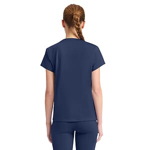 Med Couture - MC AMP KNIT - Women's 2-Pocket Crew Neck Tee
