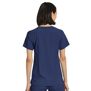 ScrubJoy Originals - Women's Fitted One-Pocket V-Neck Top