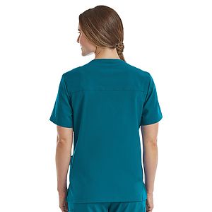 ScrubJoy Fit-4-All - Unisex Three-Pocket V-Neck Top