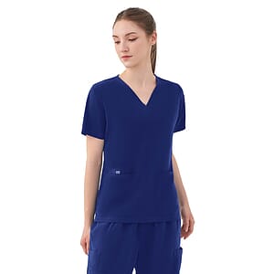 Parkley Quantum - Women's Five-Pocket AURORA V-Neck Top