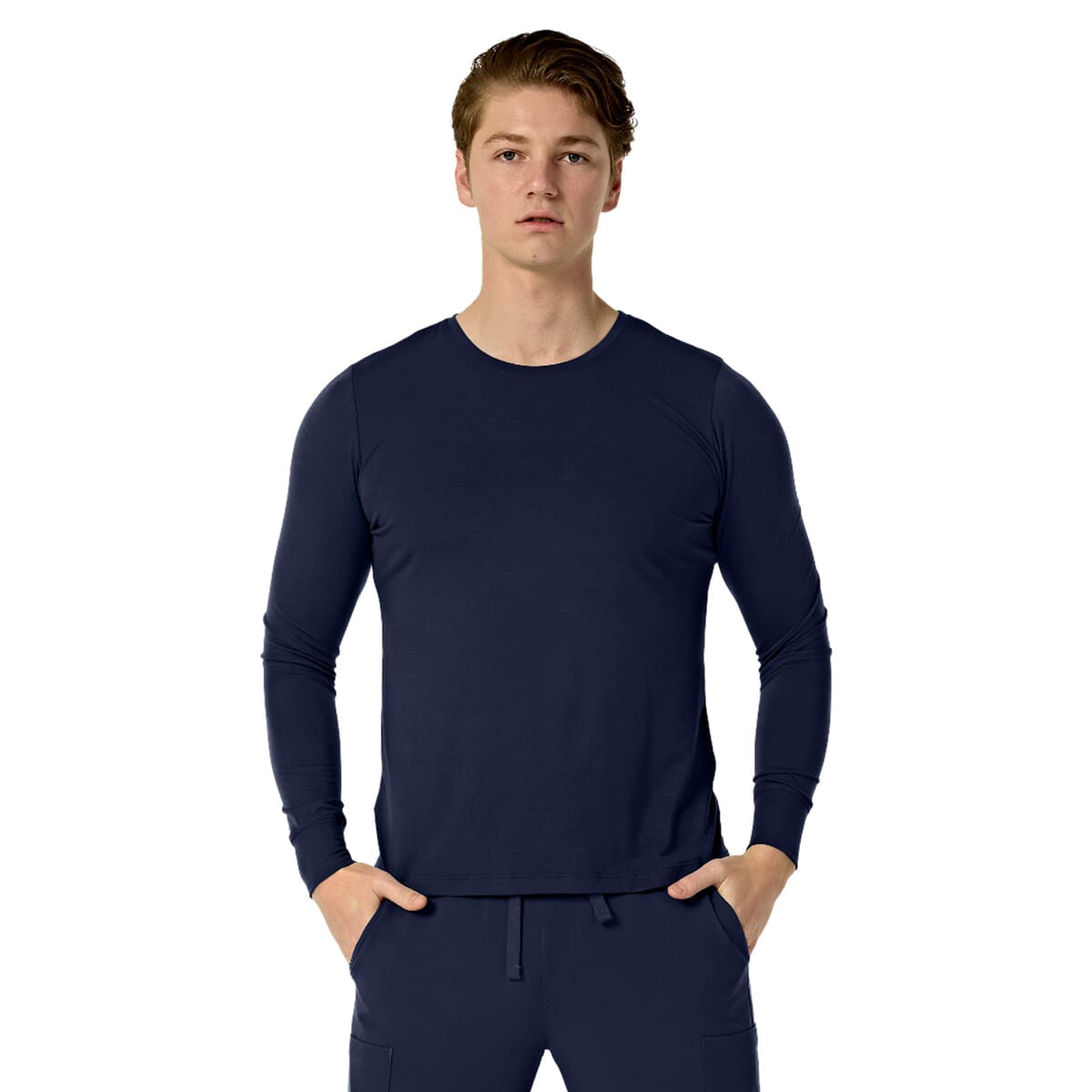 Parkley Subscrubs - Men's Crew Neck Long Sleeve Tee