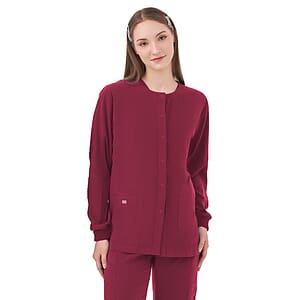 Parkley Quantum - Women's Two-Pocket CELESTE Snap Front Jacket