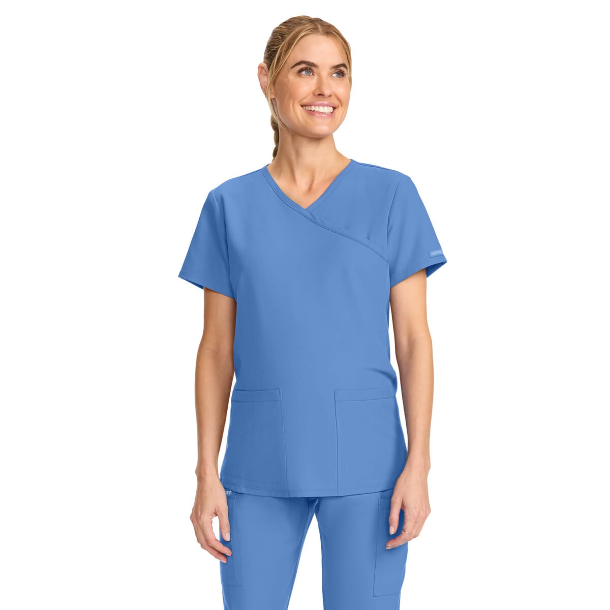 Cherokee - WW Originals Ultra - Women's 2-Pocket Maternity V-Neck Top