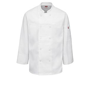 Red Kap Culinary -  Men's Deluxe Airflow Chef Coat
