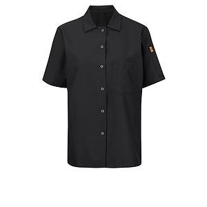 Red Kap Culinary - Women's Short Sleeve Cook Shirt with OilBlok + MIMIX™
