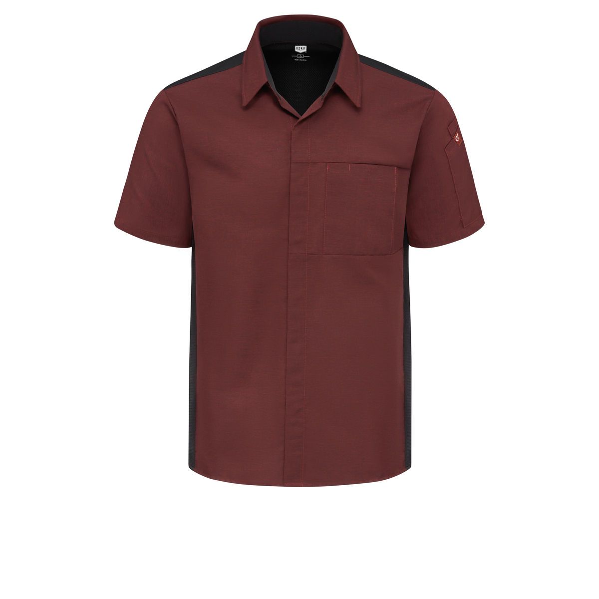 Red Kap Culinary -  Men's Airflow Cook Shirt with OilBlok