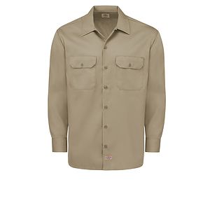 Dickies Shirts - Men's Long Sleeve Traditional Work Shirt
