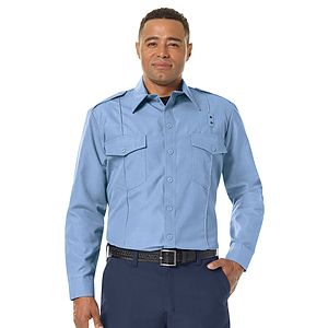 Workrite Shirts - Men's Classic Long Sleeve Fire Chief Shirt