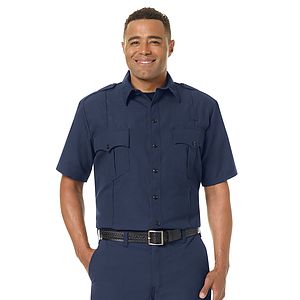 Workrite Shirts - Men's Classic Short Sleeve Fire Officer Shirt