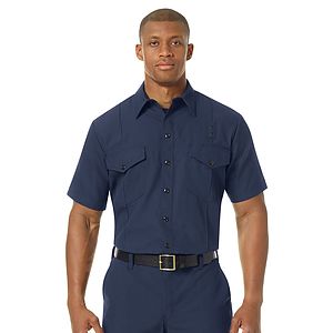 Workrite Shirts - Men's Classic Short Sleeve Western Firefighter Shirt