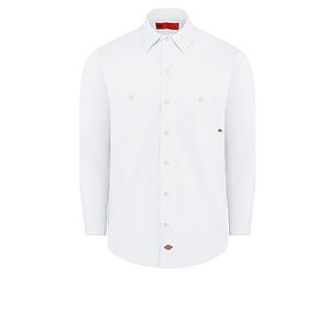 Dickies Shirts - Men's Industrial Long-Sleeve Work Shirt