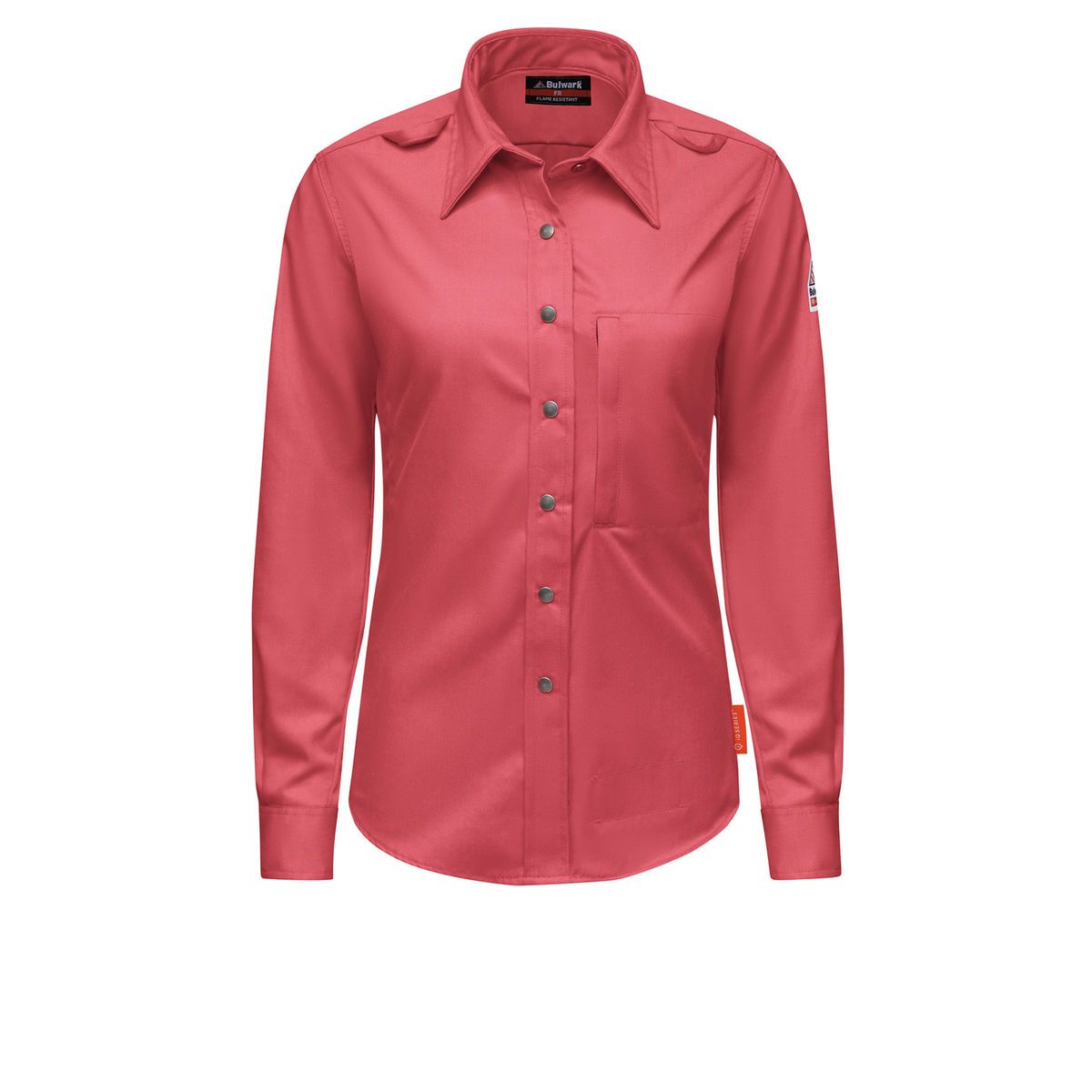 Bulwark iQ Series - Unisex Midweight Comfort Snap-Front Woven Shirt