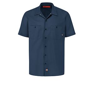 Dickies Shirts - Men's Industrial Short-Sleeve Work Shirt