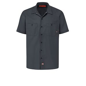 Dickies Shirts - Men's Industrial Short-Sleeve Work Shirt