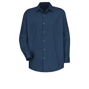 Red Kap Food Processing -  Men's Long Sleeve Specialized Cotton Work Shirt