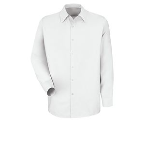 Red Kap Food Processing -  Men's Long Sleeve Specialized Pocketless Work Shirt