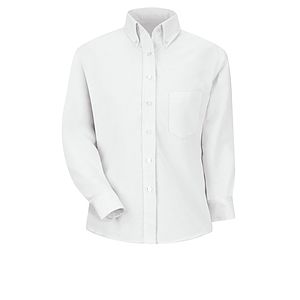 Red Kap Shirts -  Women's Blu/Wh Str Drs Shirt 60/40 Oxf