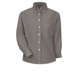 Red Kap Shirts -  Women's Blu/Wh Str Drs Shirt 60/40 Oxf