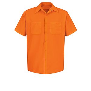 Red Kap Hi-Visibility - Men's Hi-Visibility Short Sleeve Work Shirt