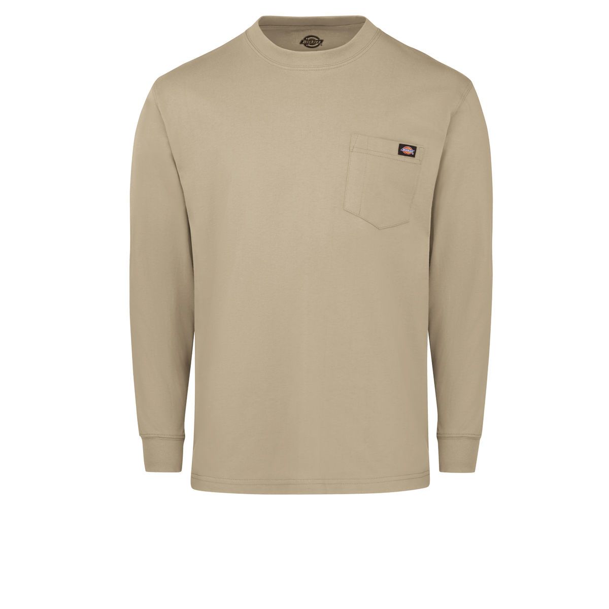 Dickies Shirts - Men's Long-Sleeve Traditional Heavyweight Crew Neck