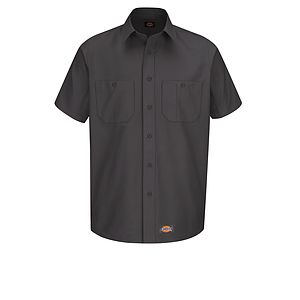 Dickies Shirts - Men's Canvas Short-Sleeve Work Shirt