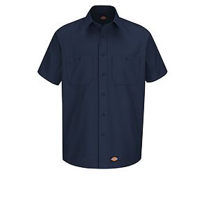Dickies Shirts - Men's Canvas Short-Sleeve Work Shirt