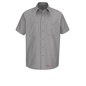Dickies Shirts - Men's Canvas Short-Sleeve Work Shirt