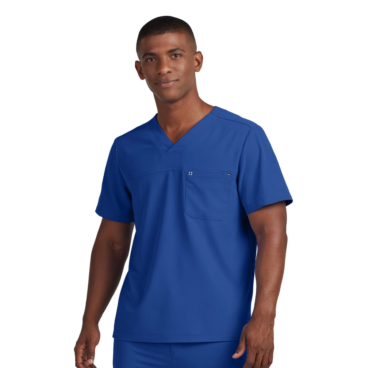 White Cross - CRFT - Men's 2-Pocket Fluid Resistant V-Neck Top