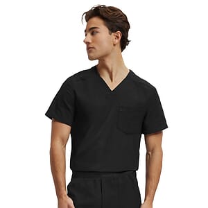 White Cross - VIBE - Men's Tuck-In V-Neckline Top