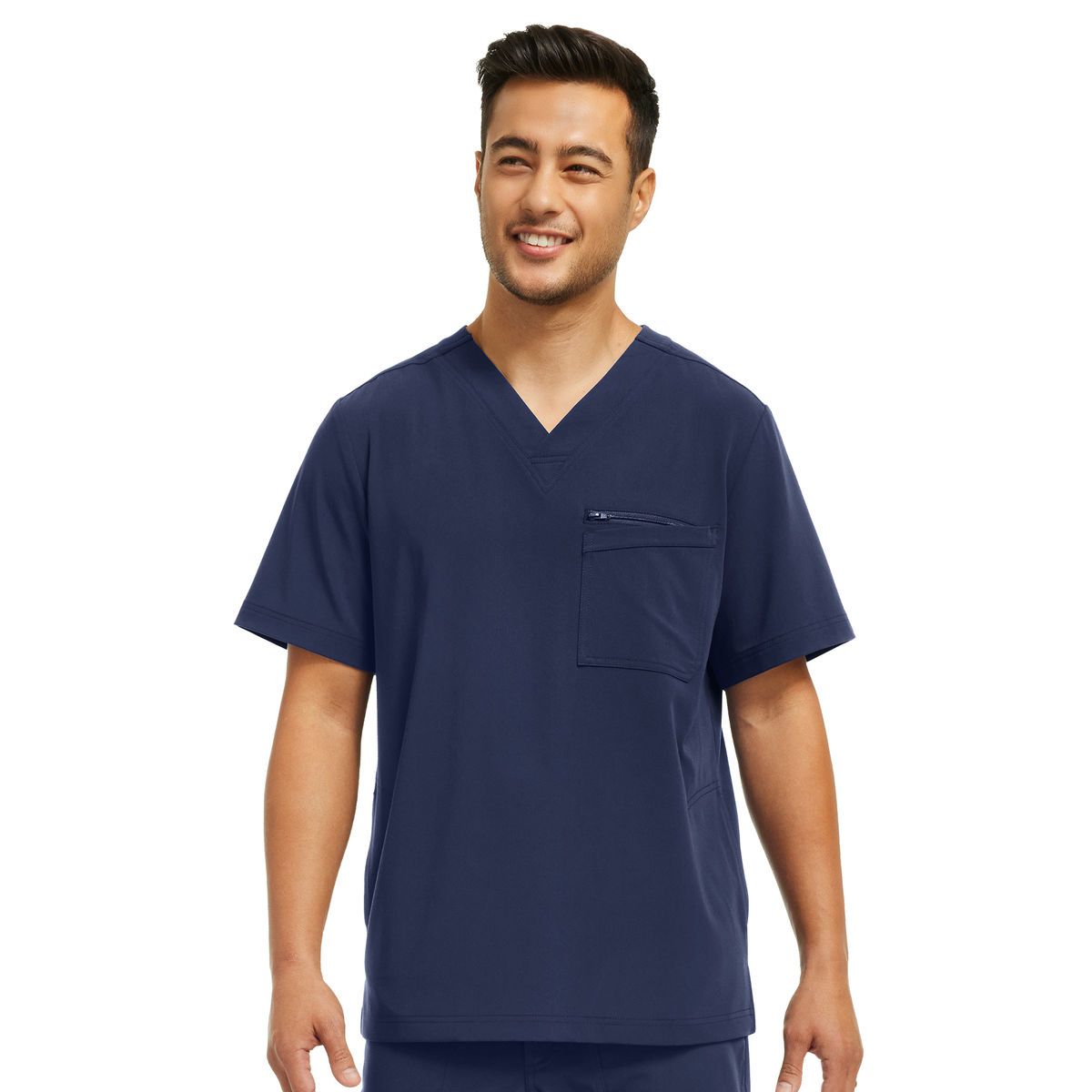 White Cross - CRFT - Men's 4-Pocket V-Neck Top