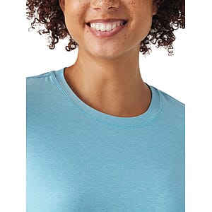 White Cross - VIBE - Women's Shirttail Hemline Underscrub Tee