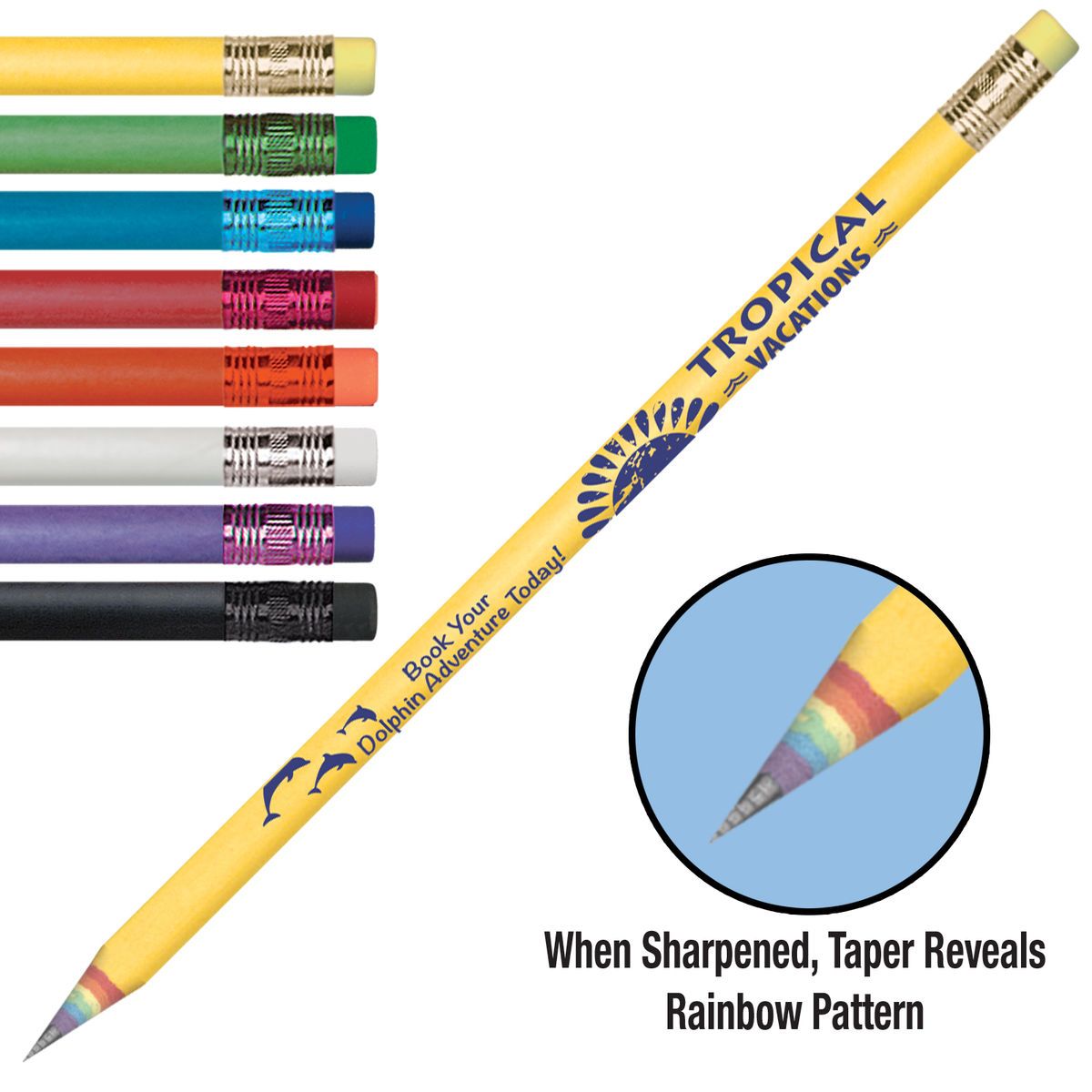 ARCUS Rainbow Tapered Pencil
