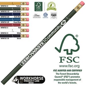FSC Certified Create-A-Pencil Custom Pencil