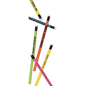Neon 2 Pencil with White Eraser