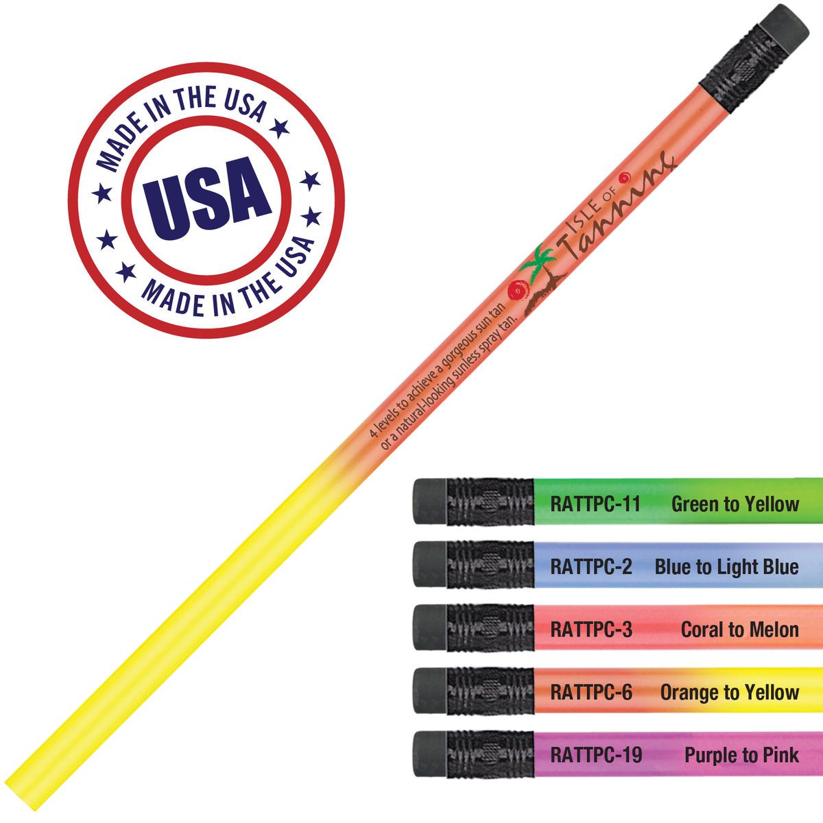 Encore Recycled Attitood Heat Sensitive Color Changing Mood Pencil