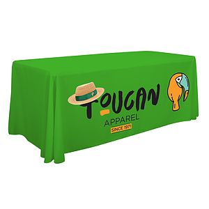 6' Economy Table Throw (Full-Color Front Only)