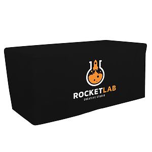 6' Fitted Table Throw (Full-Color Front Only)
