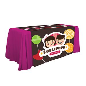 57" LazerLine Table Runner Full-Color full-Bleed