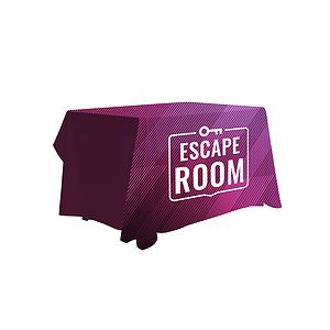 4' Antimicrobial 3-Sided Throw Full-Color Full-Bleed