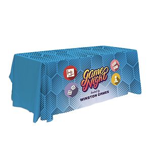6' Antimicrobial 4-Sided Throw Full-Color Full-Bleed